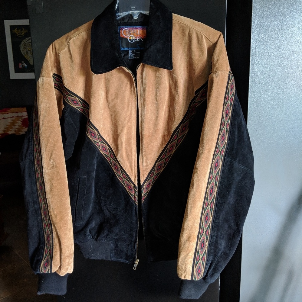 Vintage Cripple Creek Authentic Leather Jacket